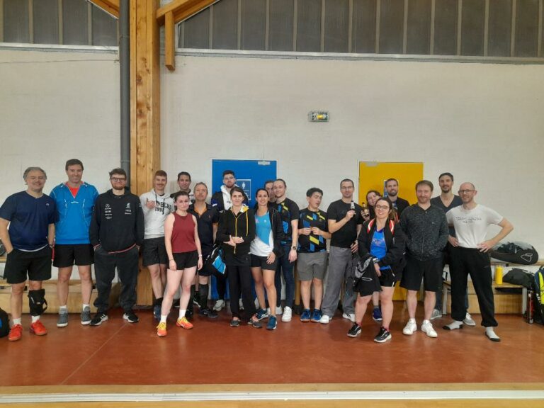 Les compétiteurs se préparent