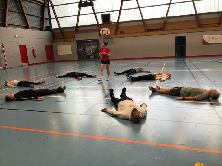 2eme stage de sport adapté de l’ESS Badminton