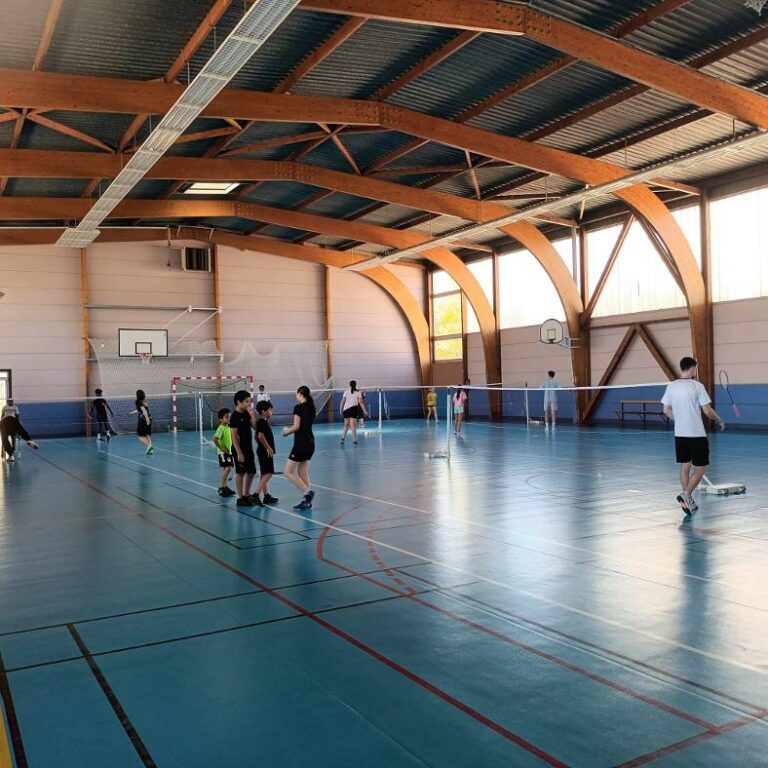 Stage badminton dans les Quartiers Prioritaires 2026 : une belle semaine malgré la chaleur !